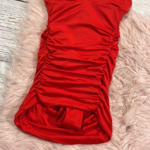 NWT We are HAH it suits you 1 piece swimsuit in blood orange - Picture 8 of 9